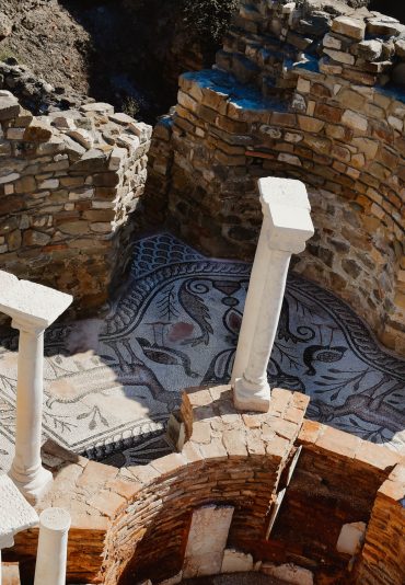 North Macedonia former FYROM, excavations in ancient Roman Stobi village